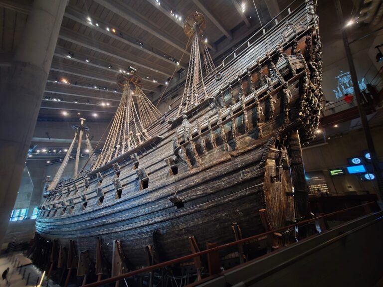 Okręt Waza w Muzeum w Sztokholmie